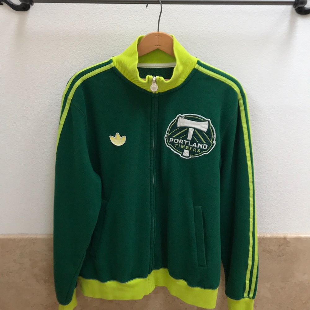 Adidas retro Portland Timbers jacket - Medium